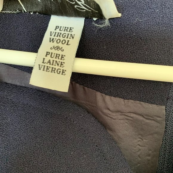 One Piece Navy Blue Dress - Picture 3 of 5